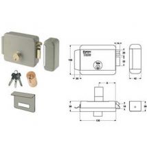1pz elettroserratura per cancelli con tetto 6800 - mm.60 dx (y68000601) cod:ferx.fer189422