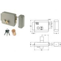 1pz elettroserratura cancelli pulsante senza tetto 6880 mm60 dx y68800601 cod:ferx.fer189460