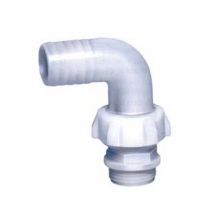 10pz raccordo in nylon curvo portagomma a 3 pezzi per pompe - m 1"1/2 x ø mm.40 cod:ferx.fer197397