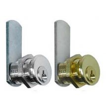 5pz cilindri a leva per armadietti - mm.20 - ø mm.16 - cilindro in ottone satin cod:ferx.fer210843