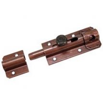 10pz catenaccio portalucchetto leggero asta tonda art.248 - mm.100x36 cod:ferx.fer220682