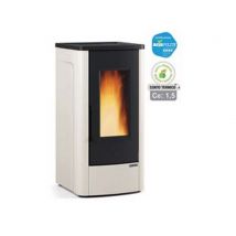 1pz stufa pellet dahiana plus canalizzata 10 kw avorio conto termico misure cod:ferx.fer232005