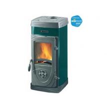 1pz stufa a legna super junior 5 kw verde - misure cm.36,0x41,9x77,1h. - peso k cod:ferx.fer251501