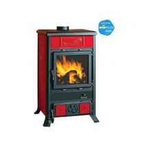 1pz stufa legna rossella r1 bii 8,8 kw liberty bordeaux misure cm57,8x58,6x91,5 cod:ferx.fer270083