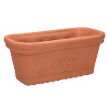 1pz fioriera flora festonata - 80, cm.80x40 h.33 cod:ferx.fer279000