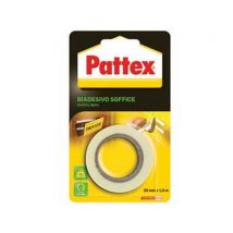 12pz pattex nastro biadesivo soffice - mm.25h in rotoli da mt.1,5 cod:ferx.fer279826