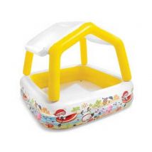 1pz piscina gonfiabile quadra "acquario" parasole +2 anni cm157x157x122h. peso cod:ferx.fer294164