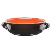 6pz casseruola in terracotta 2 manici brunella - cm.18 cod:ferx.fer308939