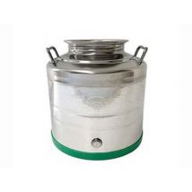 1pz fusto inox per olio saldato lt.30 cod:ferx.fer312684