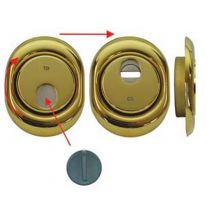 1pz defender magnetico mag monolito ottone pvd cilindro europeo h 18 cod:ferx.fer317498