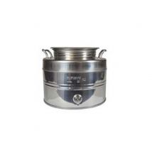 1pz fusto inox per olio graffato lt.10 cod:ferx.fer336741