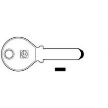 5pz chiavi punzonate per cilindri keso 15 spine ke3 - ke3 cod:ferx.fer369572