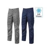 1pz pantalone baltic slim fit - tg.xl - grey iron cod:ferx.fer378451