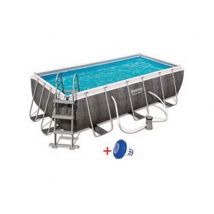 1pz piscina power steel rettangolare telaio portante cm404x201x100h. kg60,4 lt6 cod:ferx.fer379960