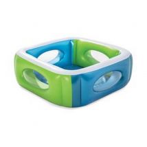 1pz piscina window multi color gonfiabile quadrata +6 anni cm168x168x56h. peso cod:ferx.fer391450