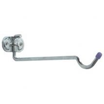 10pz gancio porta biciclette parete ripiegabile acc. zincato art.4110 cod:ferx.fer400398