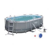 1pz piscina power steel ovale telaio portante cm427x250x100h. cm427x250x100h cod:ferx.fer404396