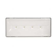 1pz lampada emergenza led parete incasso stile + 11w 4000k naturale cod:ferx.fer420808