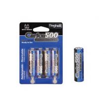 10pz pila stilo "aa" carica500 - 1,2v 1500 mah blister da 4 pezzi cod:ferx.fer421645