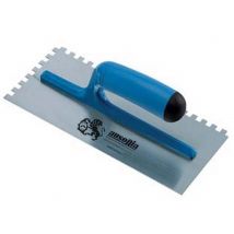 6pz frattone dentato per colla in acciaio con manico in abs - cm.28x12 cod:ferx.fer426749