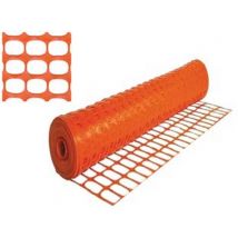 1rotolo rete in plastica per cantieri (area cantiere) - cm. 180h. cod:ferx.fer429825