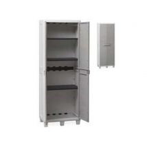 1pz armadio tuttopiani 2ante+3ripiani grigio chiaro/grigio tort. art.034 cod:ferx.fer433952