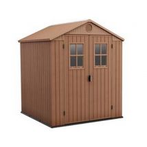 1pz casetta da giardino darwin in evotech+ marrone - cm.190x183x221h cod:ferx.fer444668