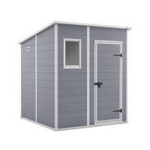 1pz casetta da giardino manor pent grigia - cm.183,5x111x200,5h cod:ferx.fer444682