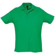 Lot de 10 - Sol-s - Polo Piqué Enfant Vert - Manches Courtes - Taille 10 Ans - Oeko-Tex