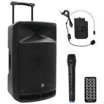 Sono Portable Autonome Travelsound15-vhf Boomtonedj
