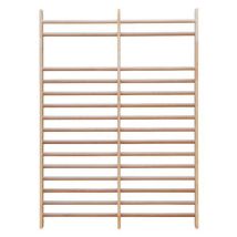 GES - Espalier double en hêtre 2,5m - Gymnase et local - 250x180cm - Robuste et durable