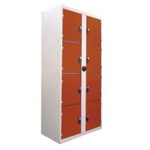 Armoire Visitable 8 Cases - Mobidecor