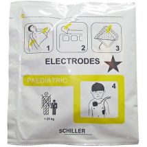 Lot de 2 - Electrode Enfante Pour Défibrillateur Fred Pa-1 - Schiller