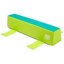 GES - Module de motricité associatif - Vert - 100x20x15 cm - Mousse sans COV, déhoussable