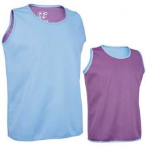 Casal Sport - Chasuble Rugby Réversible Pro Ciel/Violet - Taille M/L - Polyester - Personnalisable