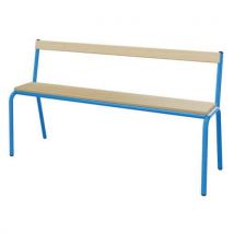 Banc Hêtre Massif Avec Dossier T4 T6 Mobidecor