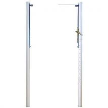 Paire De Poteaux De Volley Standard En Aluminium