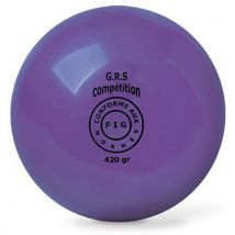 Ballon de Gymnastique Compétition Violet PVC 190mm Certifié FIG Adulte