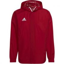Veste Non Zipée - Adidas - Entrada 22 Rouge