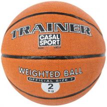 Casal Sport - Ballon de Basket Trainer Lesté Taille 7 - Caoutchouc - Idéal Entraînement