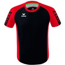 Maillot Erima Six Wings Noir/rouge