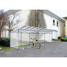 Abris Deux Roues Aluminium Procity