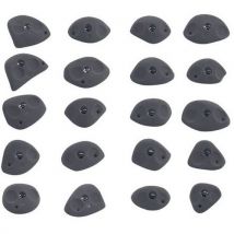 Lot de 20 - Prises Escalade Flakes Jugs M1 - Entre-prises