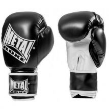 Metal Boxe - Gants d'entraînement Boxe 8 oz Noir - ABS - Confort et Protection