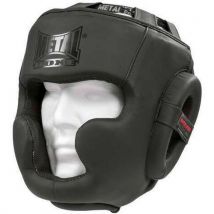 Casque Intégral Métal Boxe Noir
