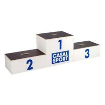 Casal Sport - Lot de 3 Podiums Bois Encastrables - 495cm Hauteur - Idéal Compétitions - Recyclable