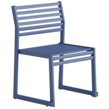 Banc Avec Dossier En Acier Galvanisé - 60 Cm - Urbantime