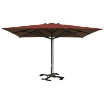 Parasol Capri Dark 6 X 6 M Sans Volant Scolaro