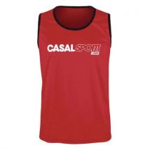 Casal Sport - Chasuble Extensible Multisport - Rouge - Taille S/M - Polyester Oeko-Tex