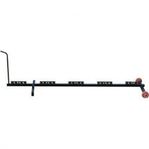 Power Shot - Chariot Transportable pour 5 Mannequins Articulés Pro Casal - Noir